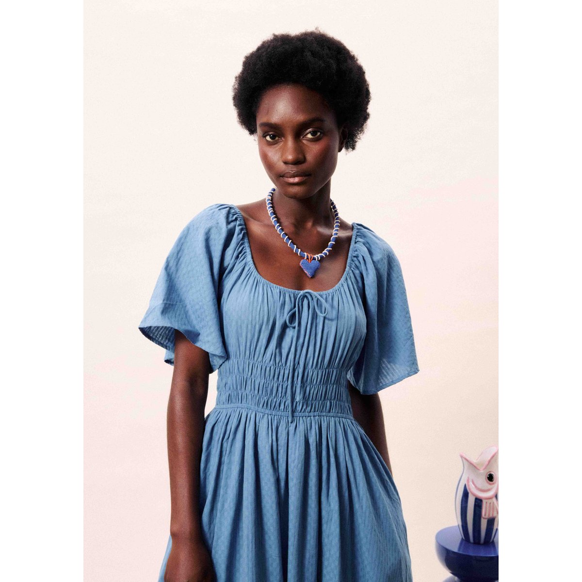 Robe YEMANJA bleu jean, FRNCH