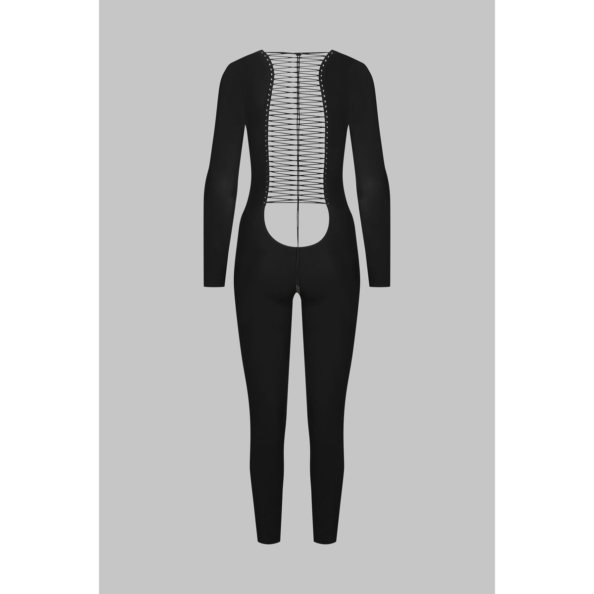 Catsuit dos nu NUIT INFINIE noir, MAISON CLOSE
