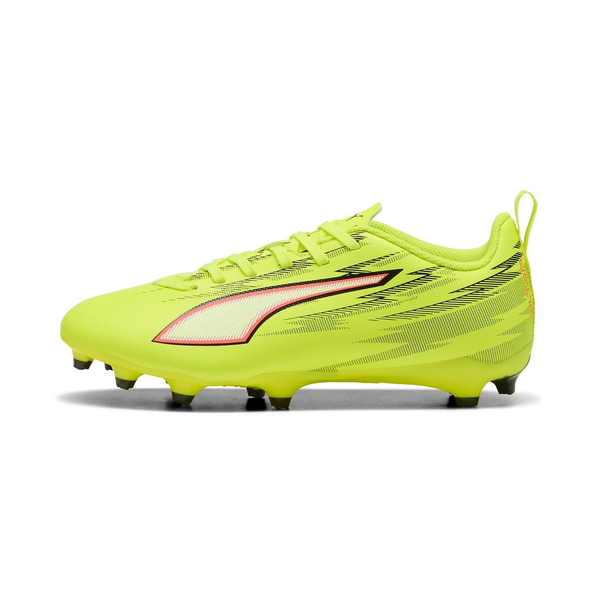 Crampons Ultra 6 Play FG/AG jaune fluo, PUMA