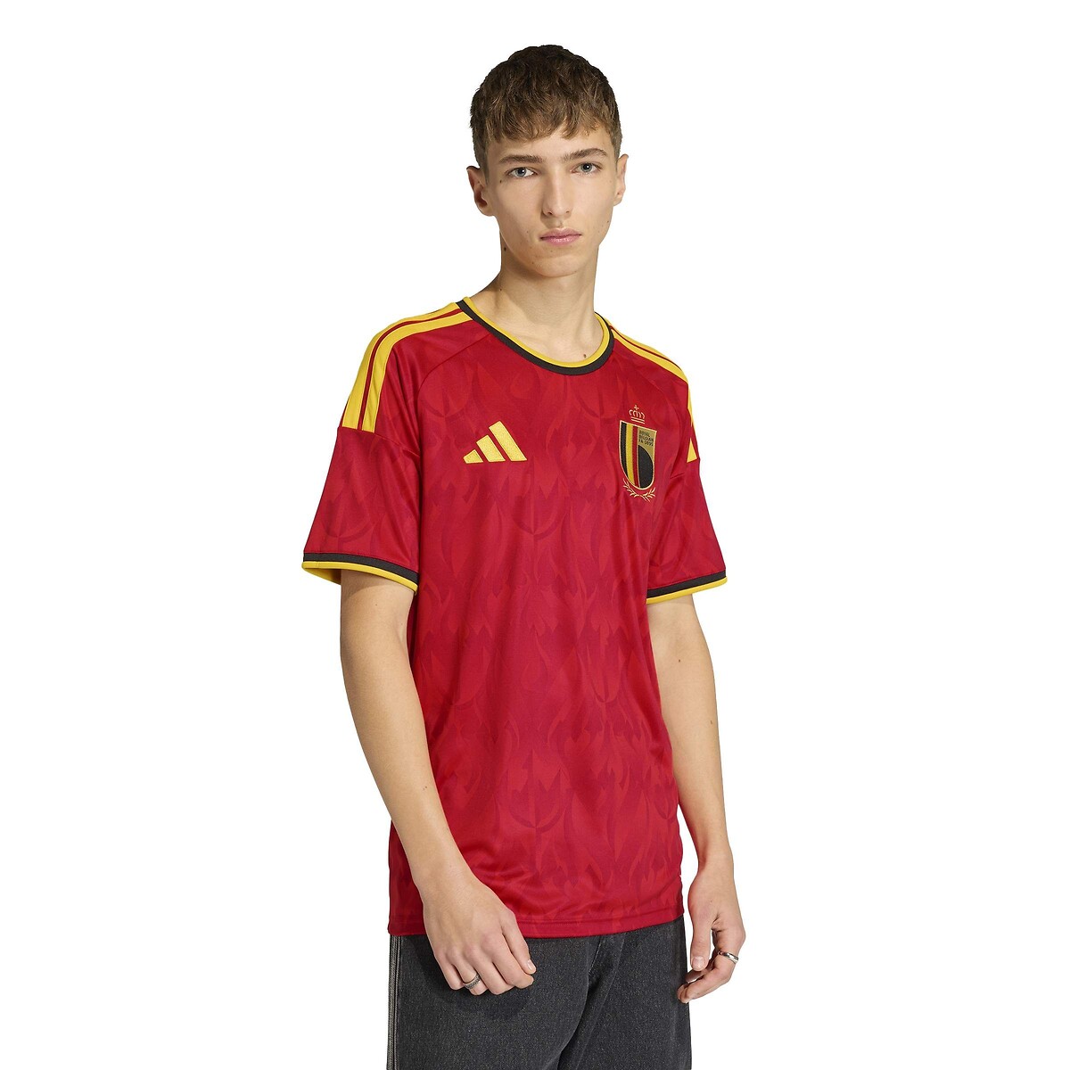 Maillot replica Home Belgique, Coupe du monde 2026 rouge, adidas Performance
