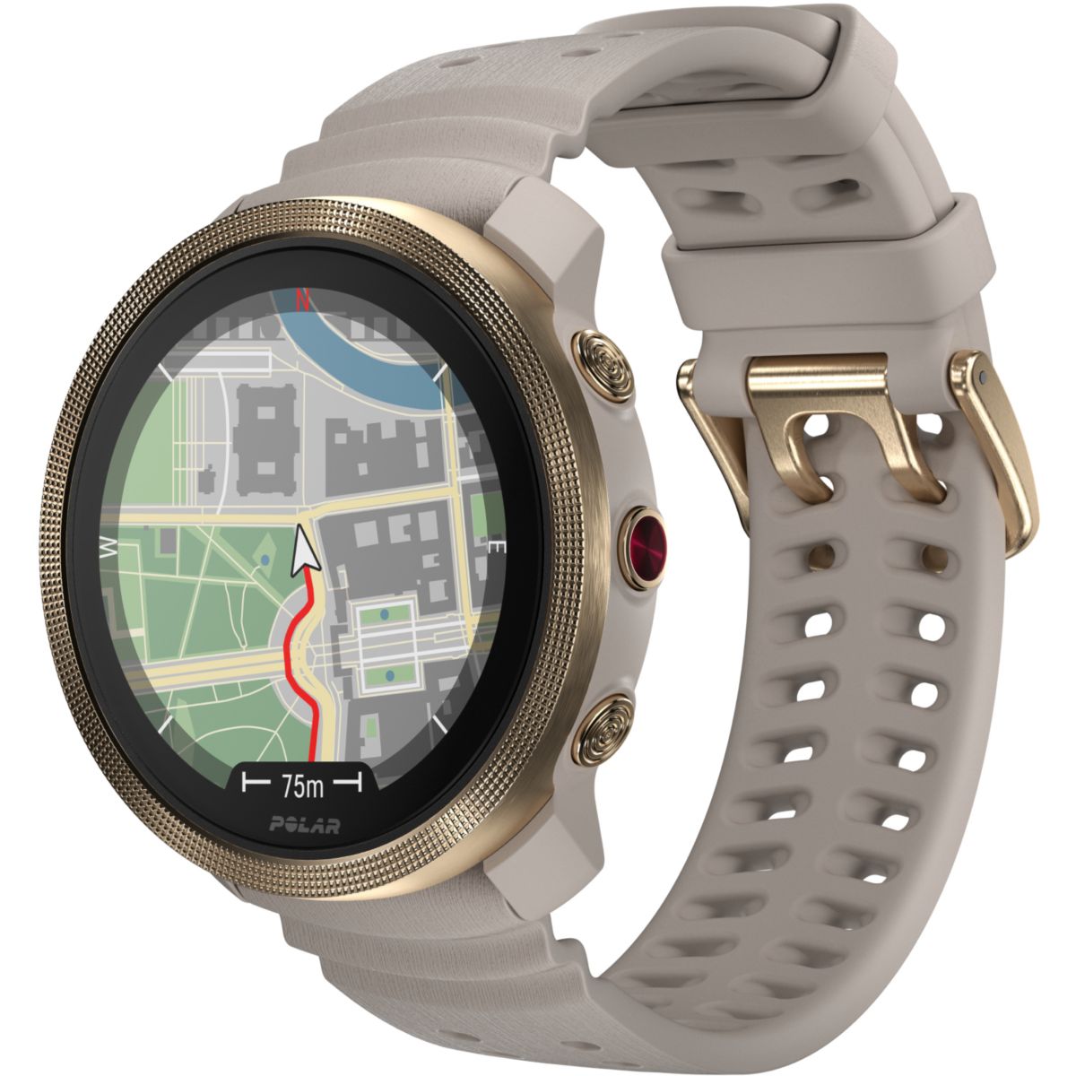 Montre sport Vantage M3 Biege Or S-L beige, POLAR