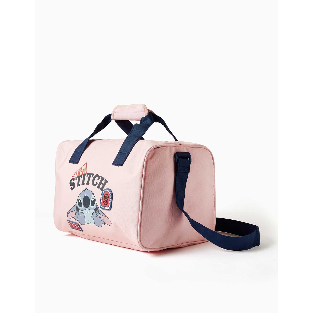 Sac de sport avec imprimés Stitch rose, ZIPPY