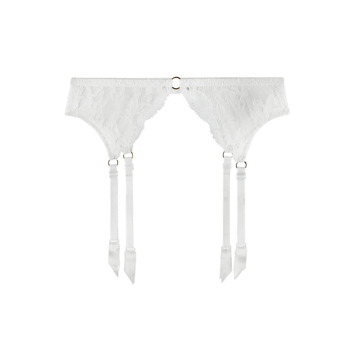 Porte-jarretelles Kiss of Love blanc, AUBADE