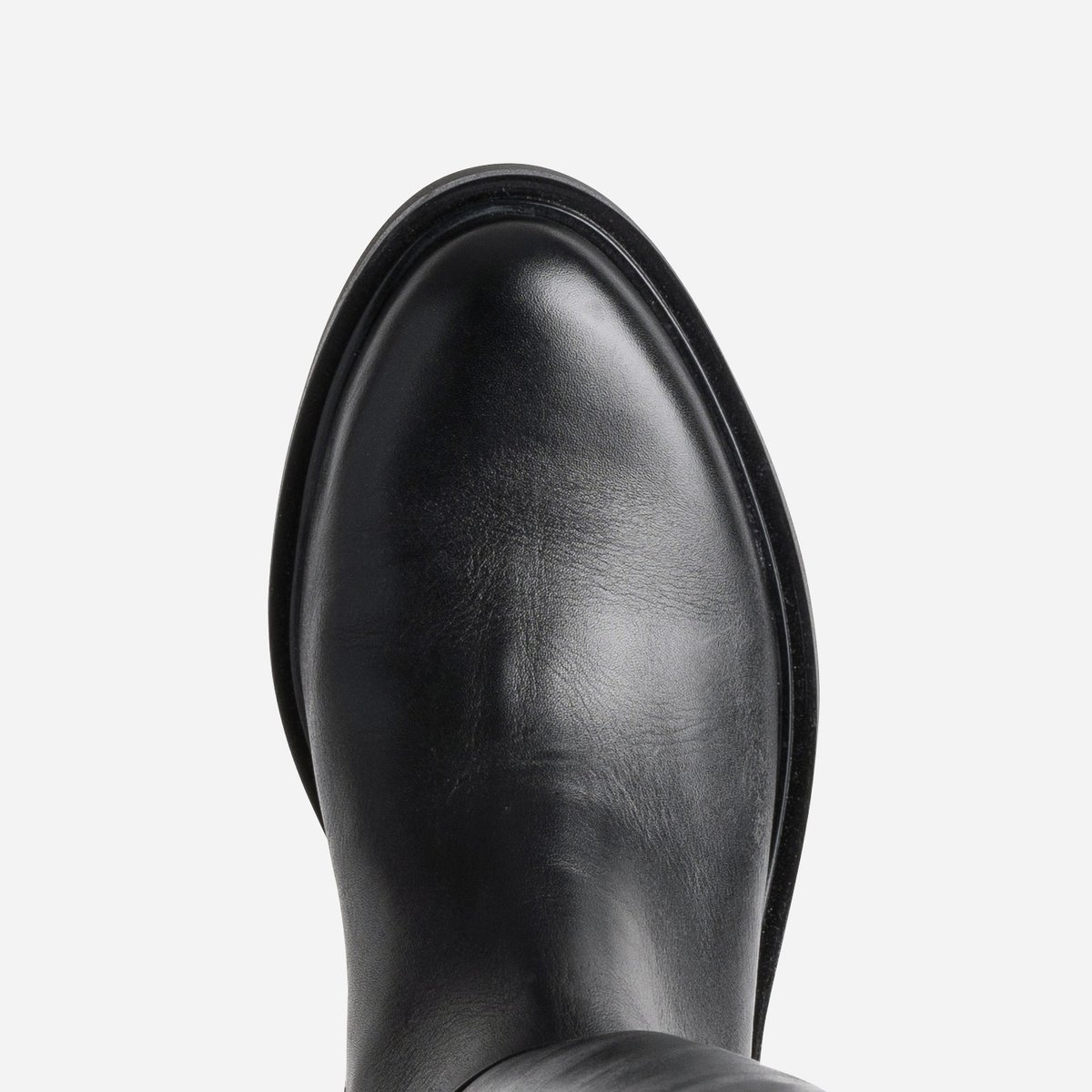Botte Plate en cuir RHODA noir, ERAM
