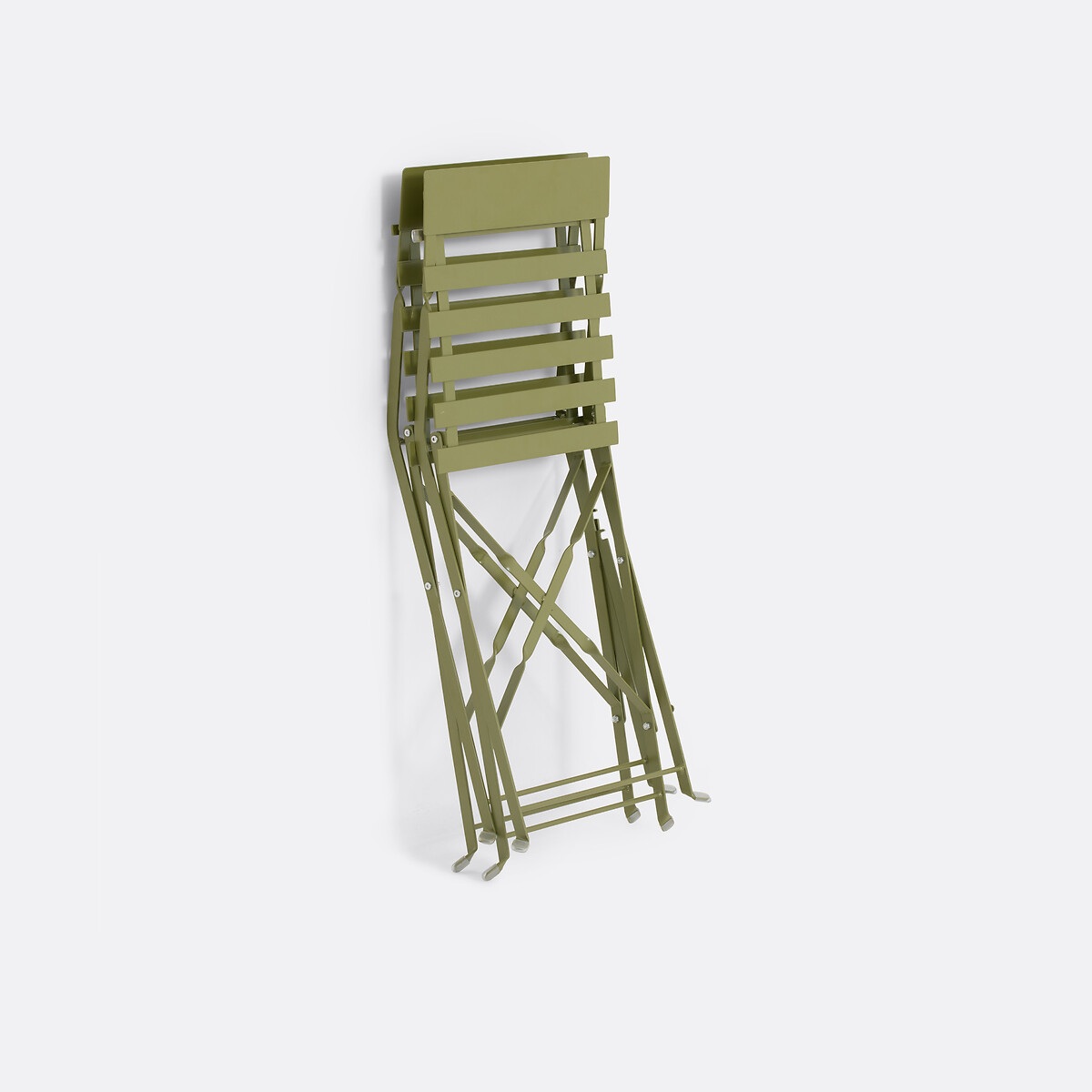 Lot de 2 chaises pliantes métal fer, Ozevan kaki, LA REDOUTE INTERIEURS