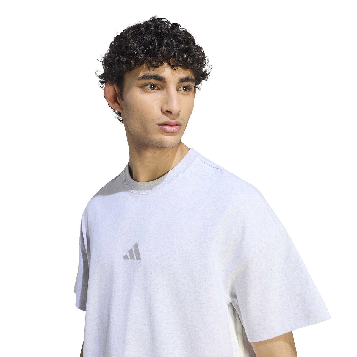 T-shirt manches courtes, FUTURE ICONS gris clair chiné, ADIDAS SPORTSWEAR