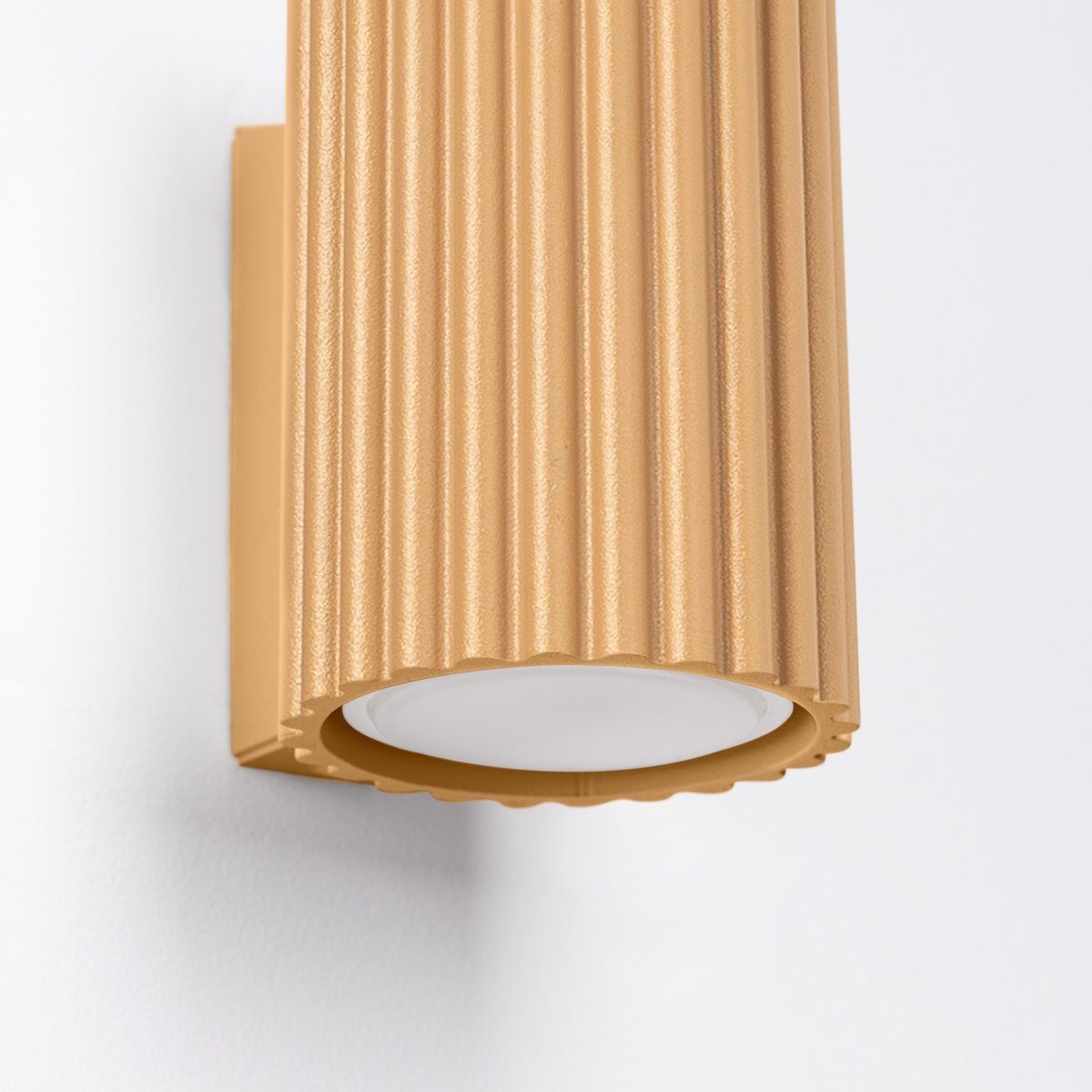 Applique Aluminium Doré GU10 1 Karbon 10 jaune, EDEN