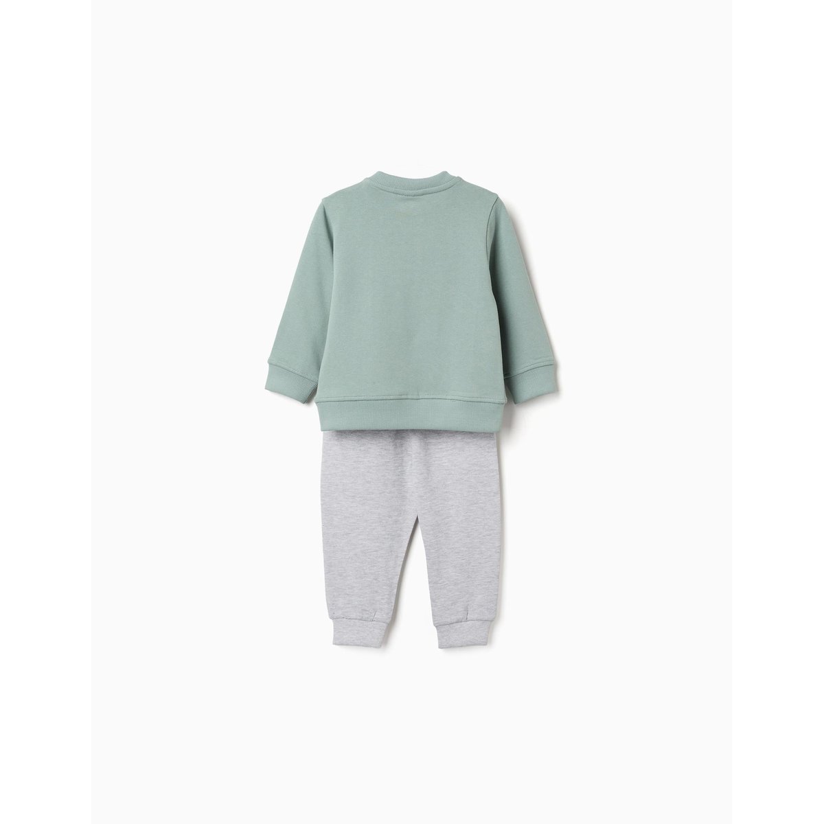 Ensemble de jogging avec lettres imprimées vert, ZIPPY