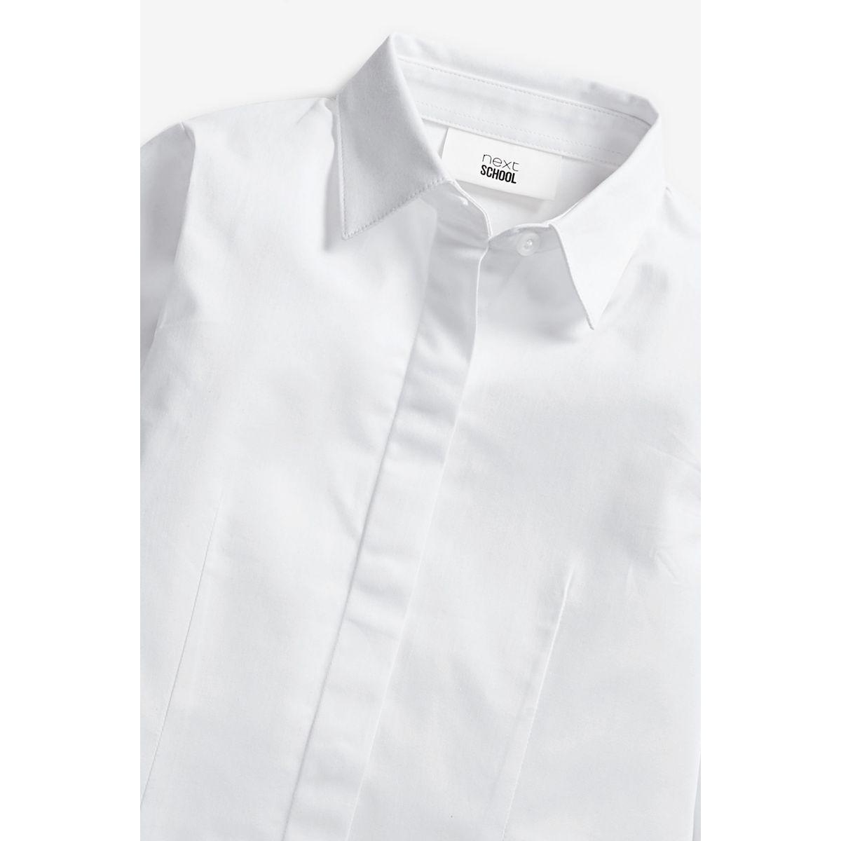 2 chemises enfant à manches longues white, NEXT