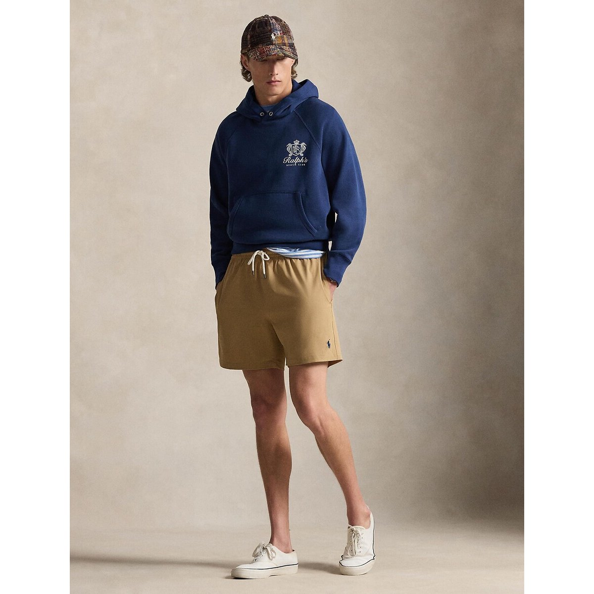 Shorts da bagno Traveler Classic 14,5 cm caffé, POLO RALPH LAUREN