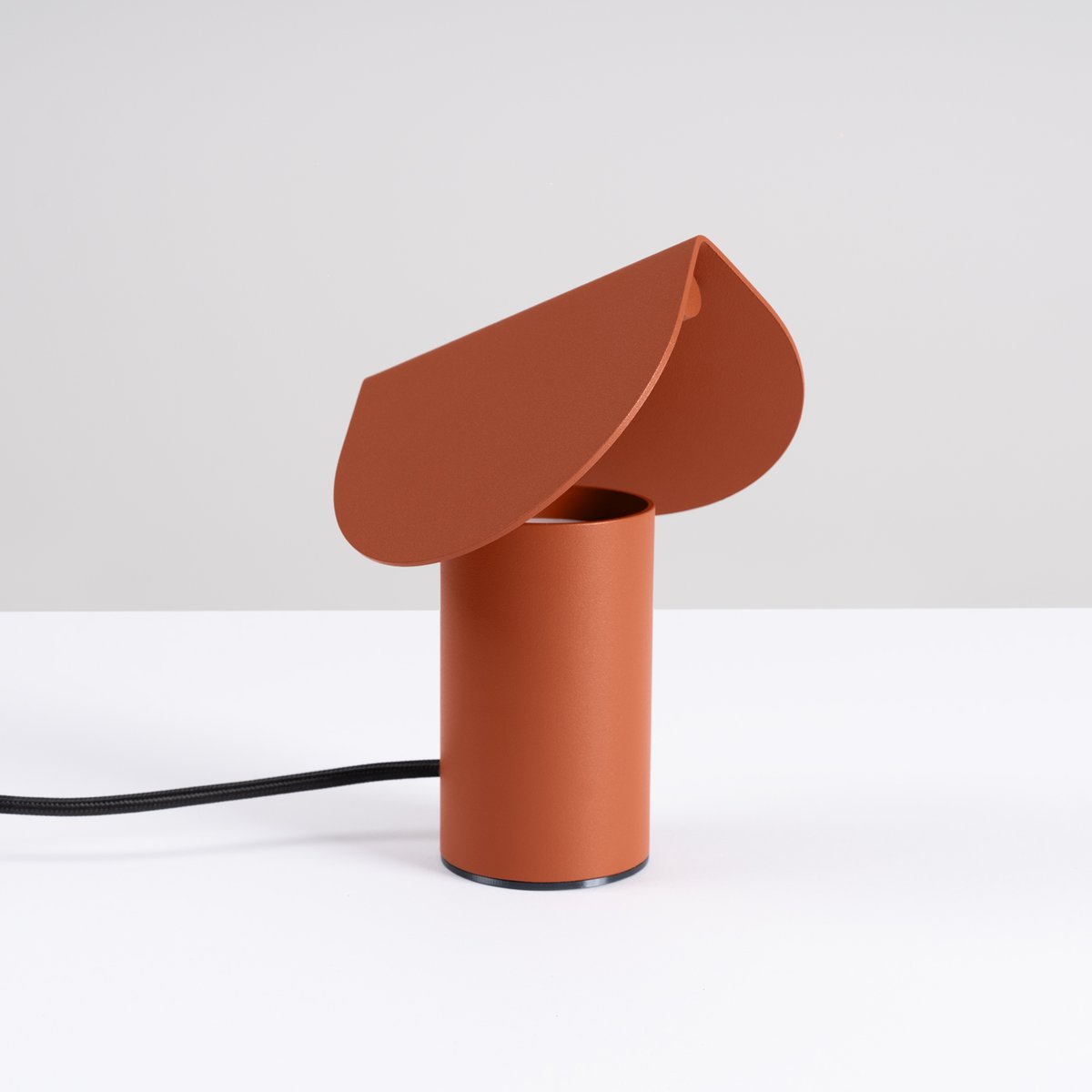 Lampe de bureau Aluminium Ocre Rouge LED 1 Biscuit ocre rouge, EDEN