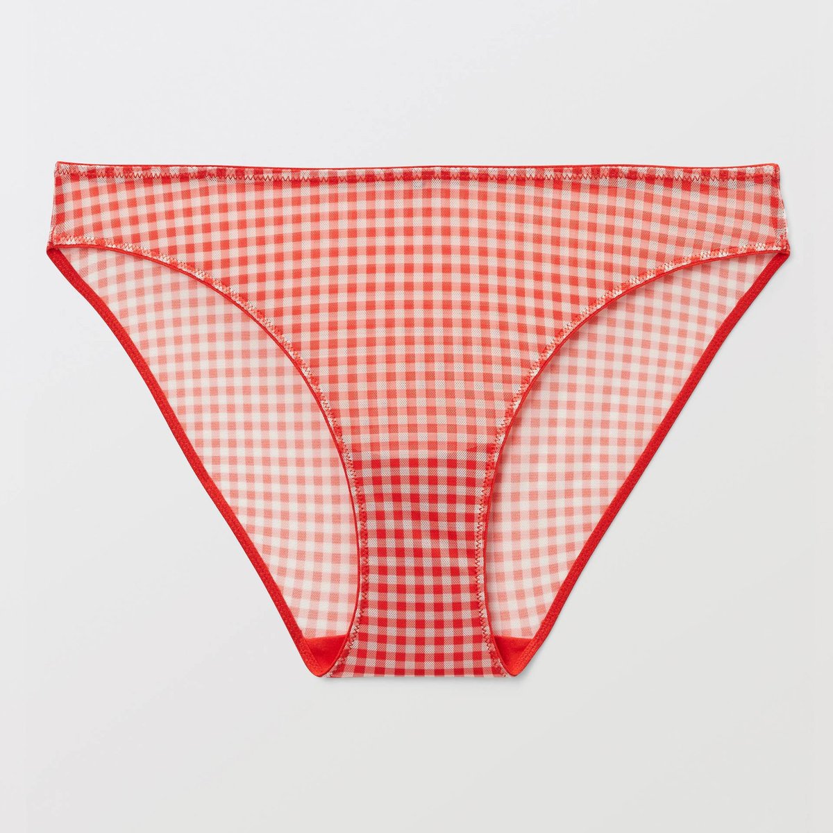 Culotte JANE en tulle imprimé rouge, MONOPRIX