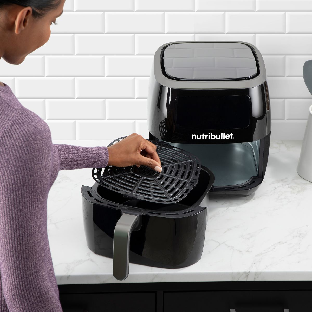 Friteuse sans huile airfryer NBA071B couleur unique, NUTRIBULLET