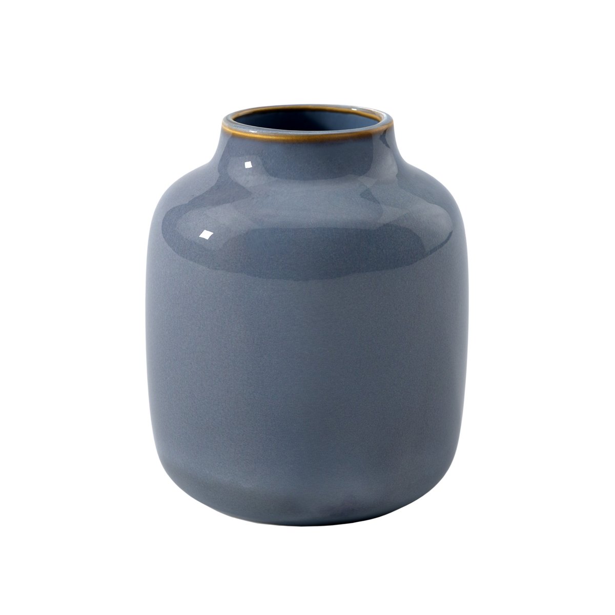 Vase Nek Bleu Uni Petit LAVE bleu, LIKE. BY VILLEROY & BOCH