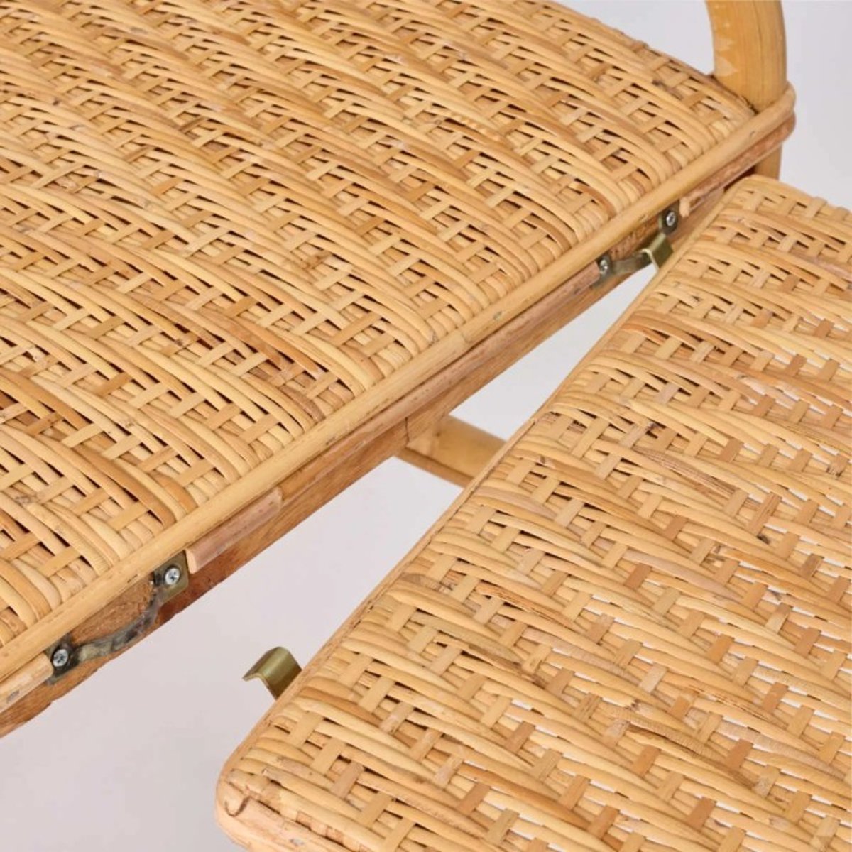 Chaise longue en rotin GRAND-MÈRE rotin naturel, KOK