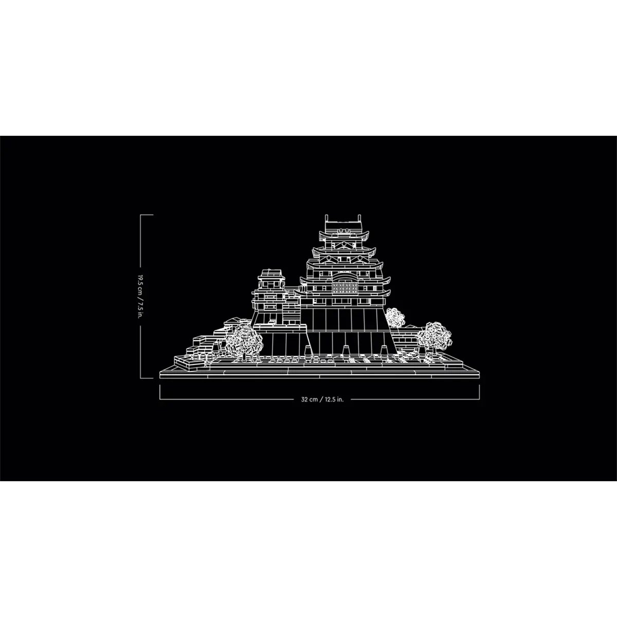 Architecture Le château d'Himeji - LEGO ARCHITECTURE multicolore, LEGO