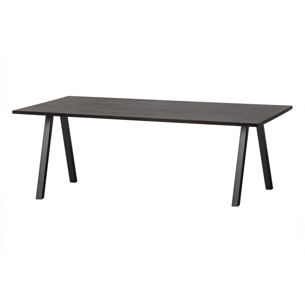 Table de repas en bois - TABLO noir, WOOOD