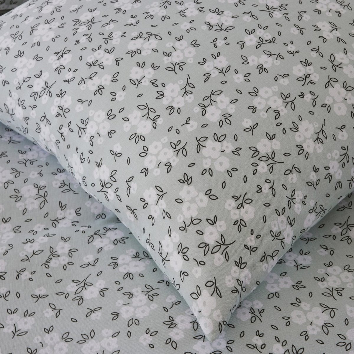 Parure de lit - Housse de couette + taie 100% Gaze de Coton multicolore, EDEN