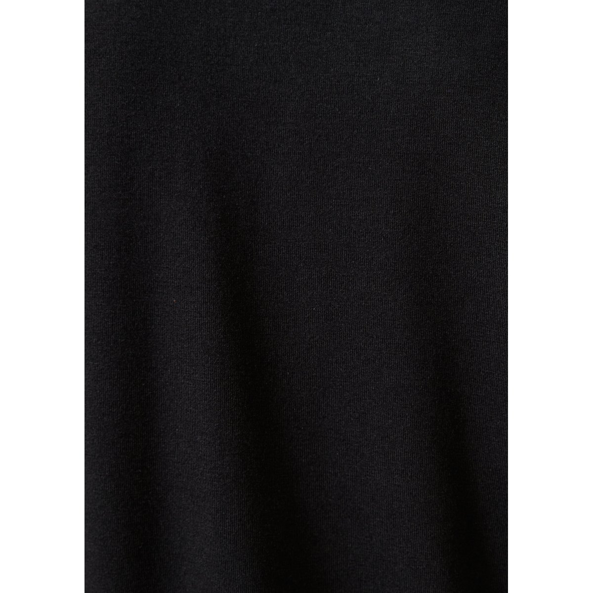 T-shirt fluide en modal manches longues noir, LA FEE MARABOUTEE