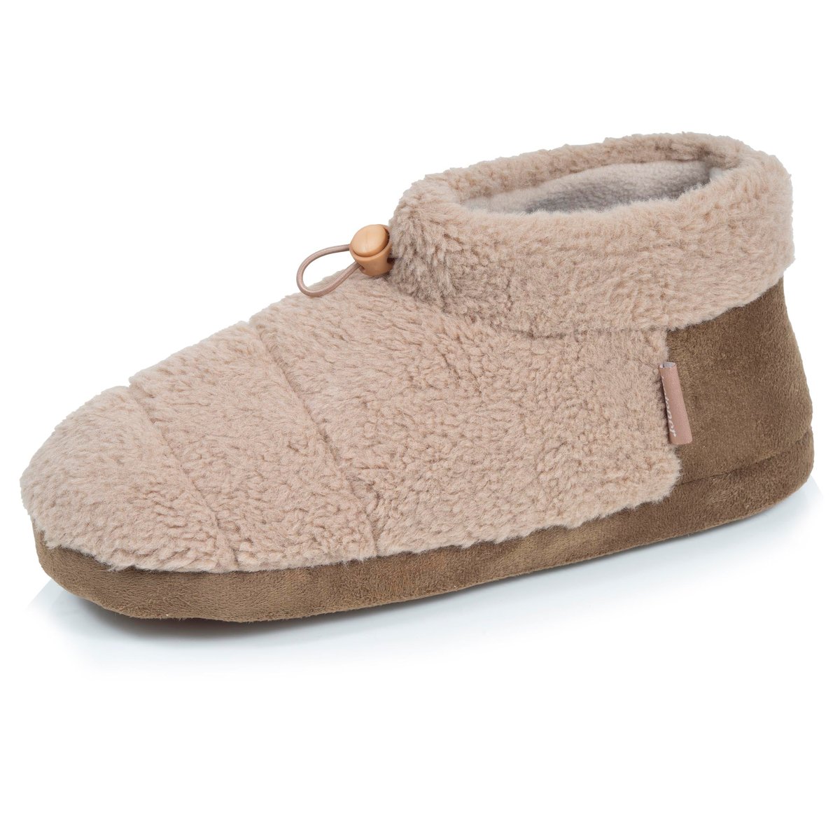 Chaussons extra-light Bottillons beige, ISOTONER