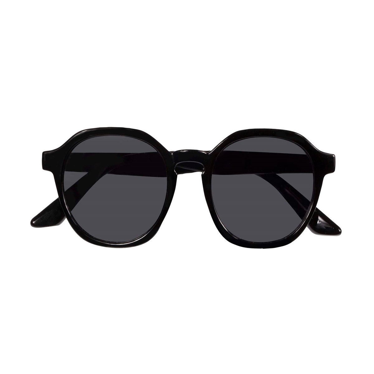 Lunettes de soleil ovale géometrique noir, ISOTONER