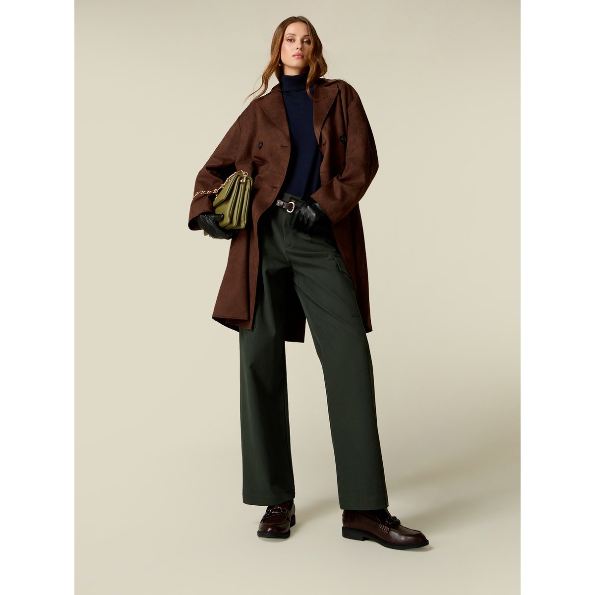 Pantalon cargo bleu, OLTRE
