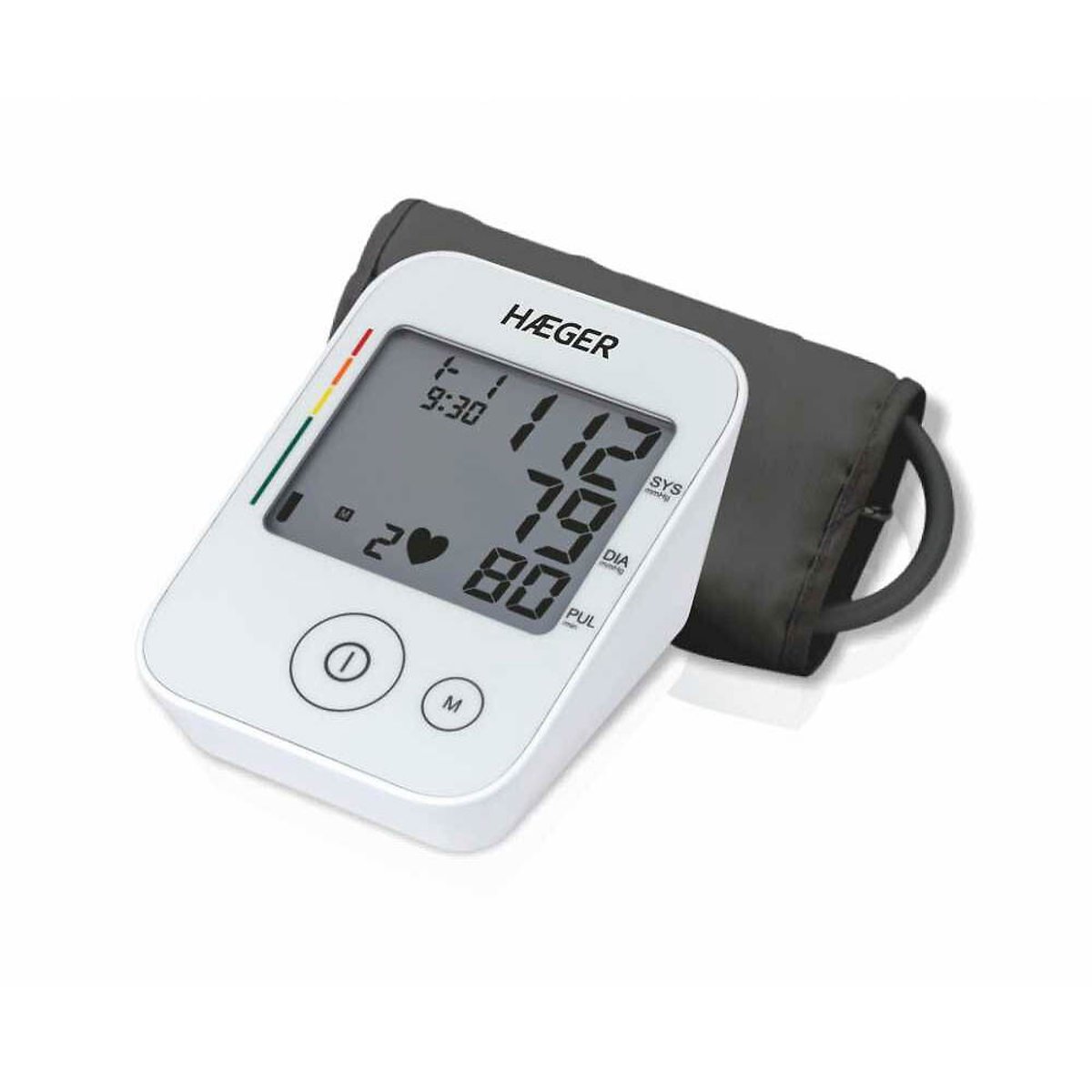 Medidor de tensão arterial Digi Heart , HAEGER branco, HAEGER