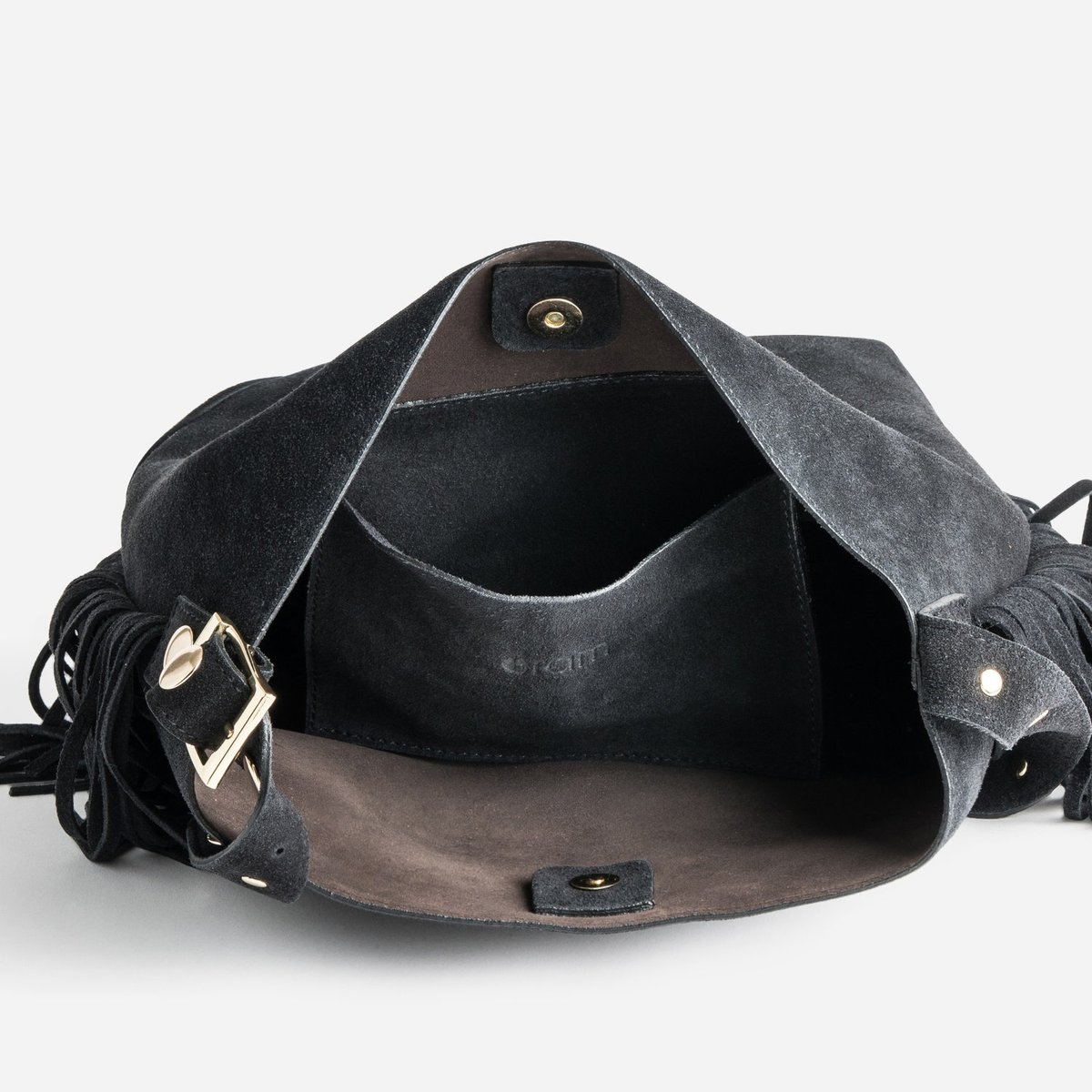 Sac À Main en cuir BAIWA noir, ERAM