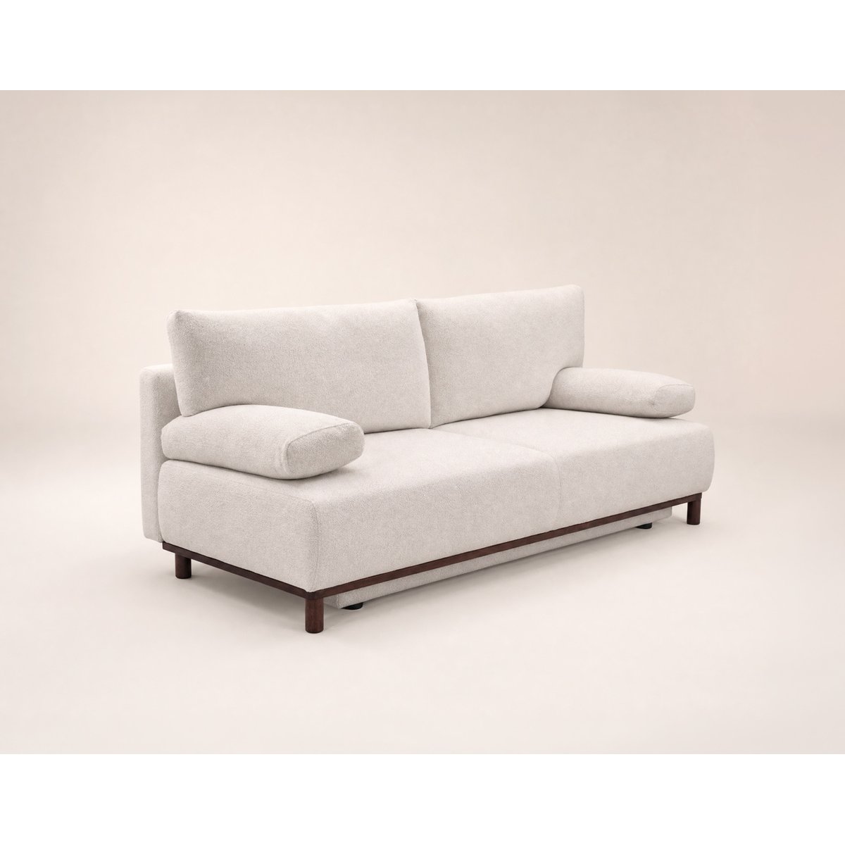 Canapé Convertible 3 places - HORTENSE beige, BEST MOBILIER