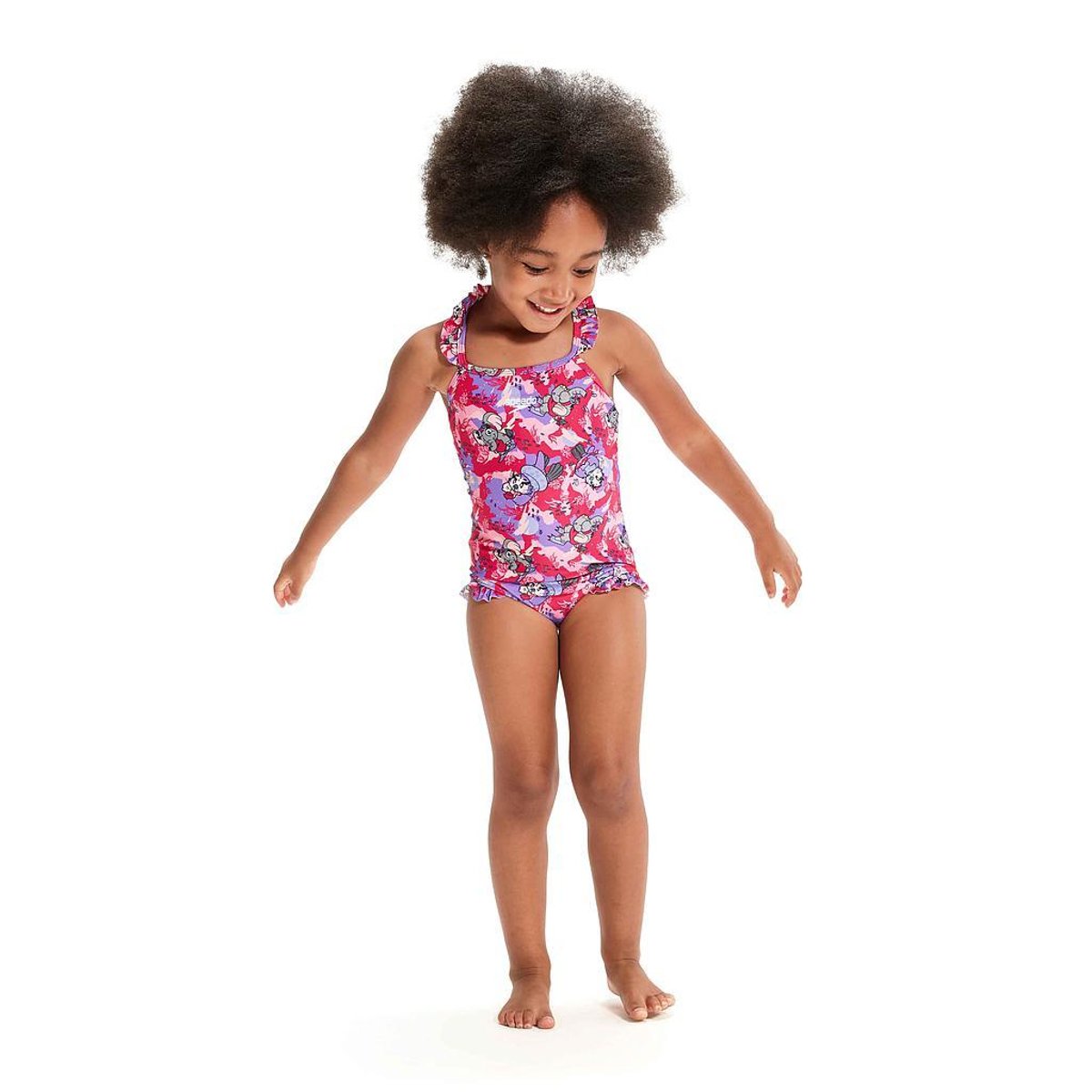 Maillot de bain 1 pièce LEARN TO SWIM rose / violet, SPEEDO