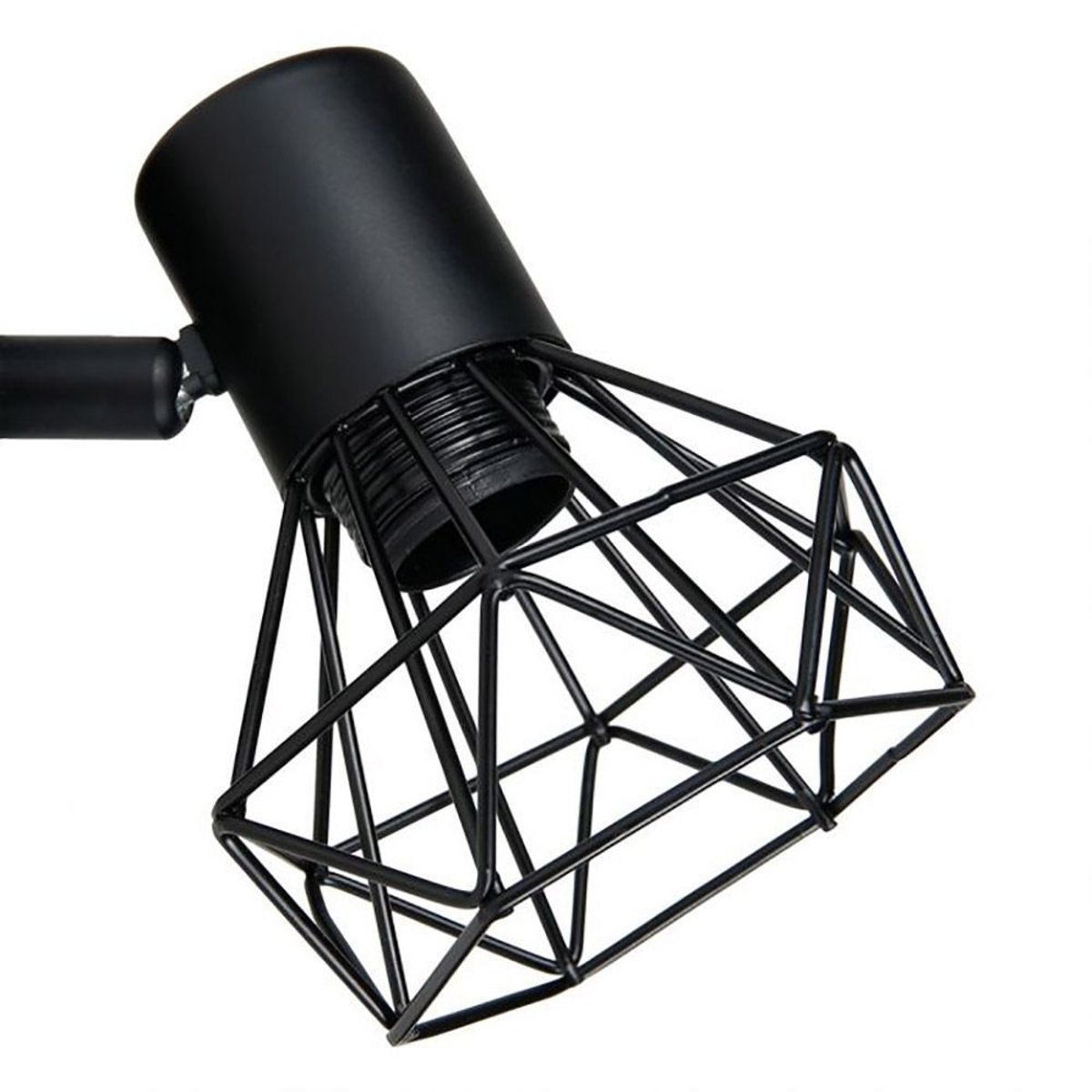 Applique Spot Orientable Diamont Noir noir, DECORATIE