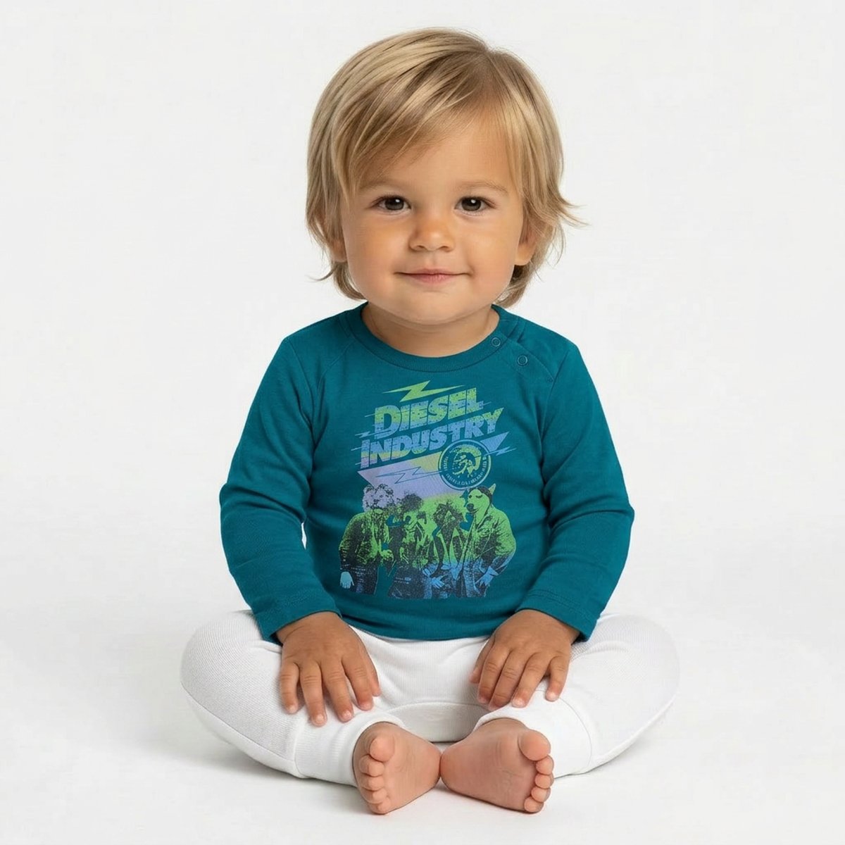 T-shirt bébé - Très bon état bleu, DIESEL