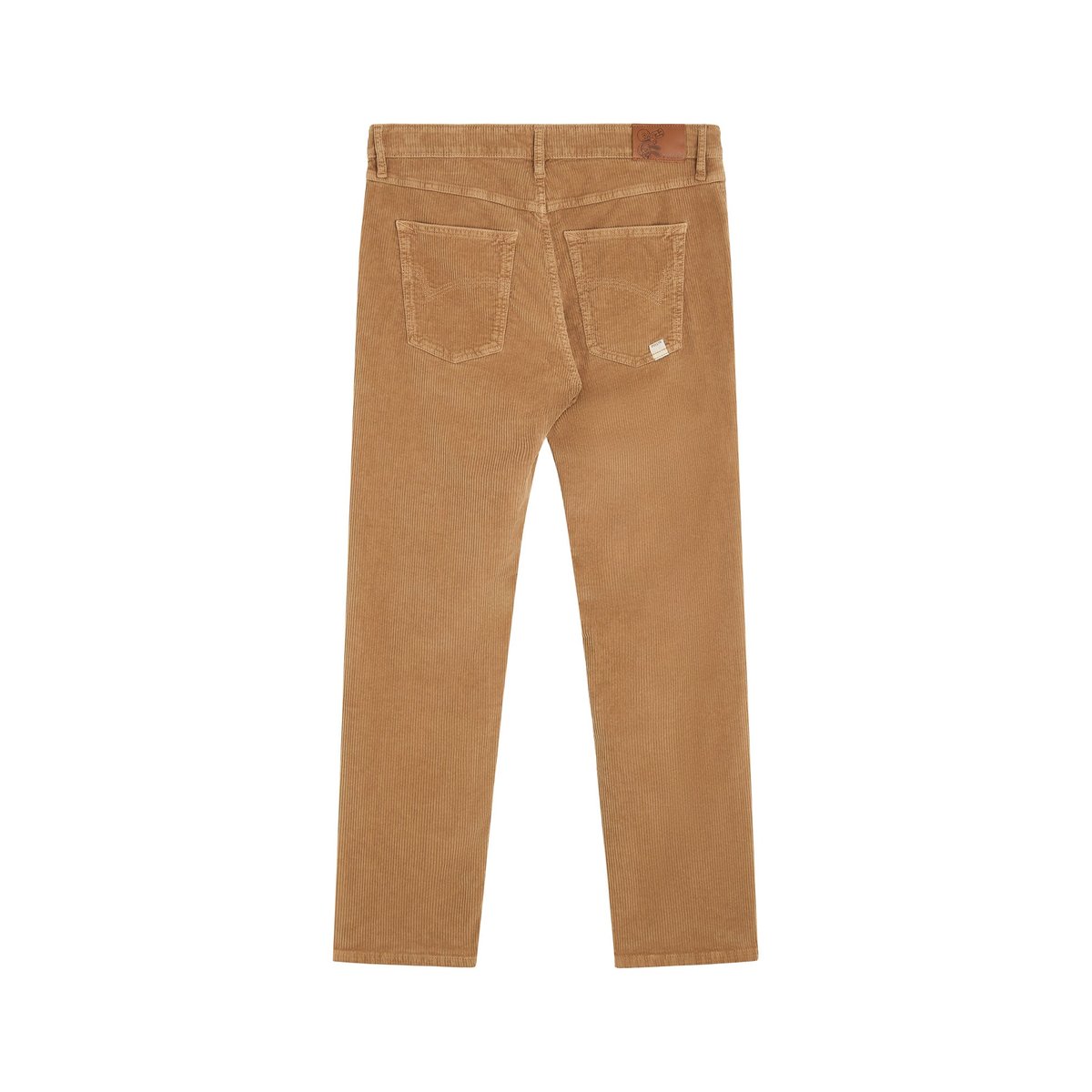 PANTALON REGULAR VELOURS ROYLATTE beige, PULLIN