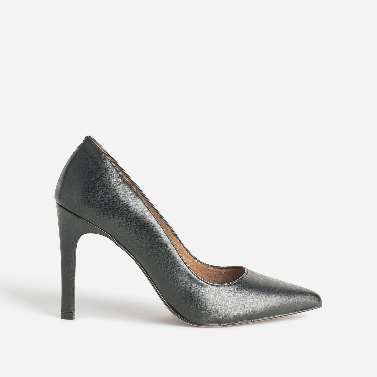 Escarpin en cuir ULANIE noir, ERAM