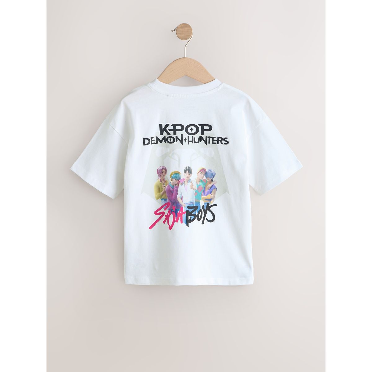 T-shirt kpop demon hunters blanc, NEXT