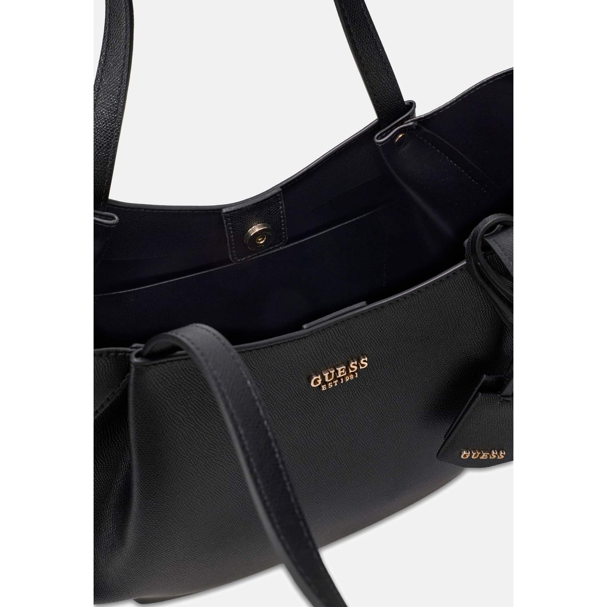 Sac Fourre-Cabas Amorette Pochette Intérieure noir, GUESS