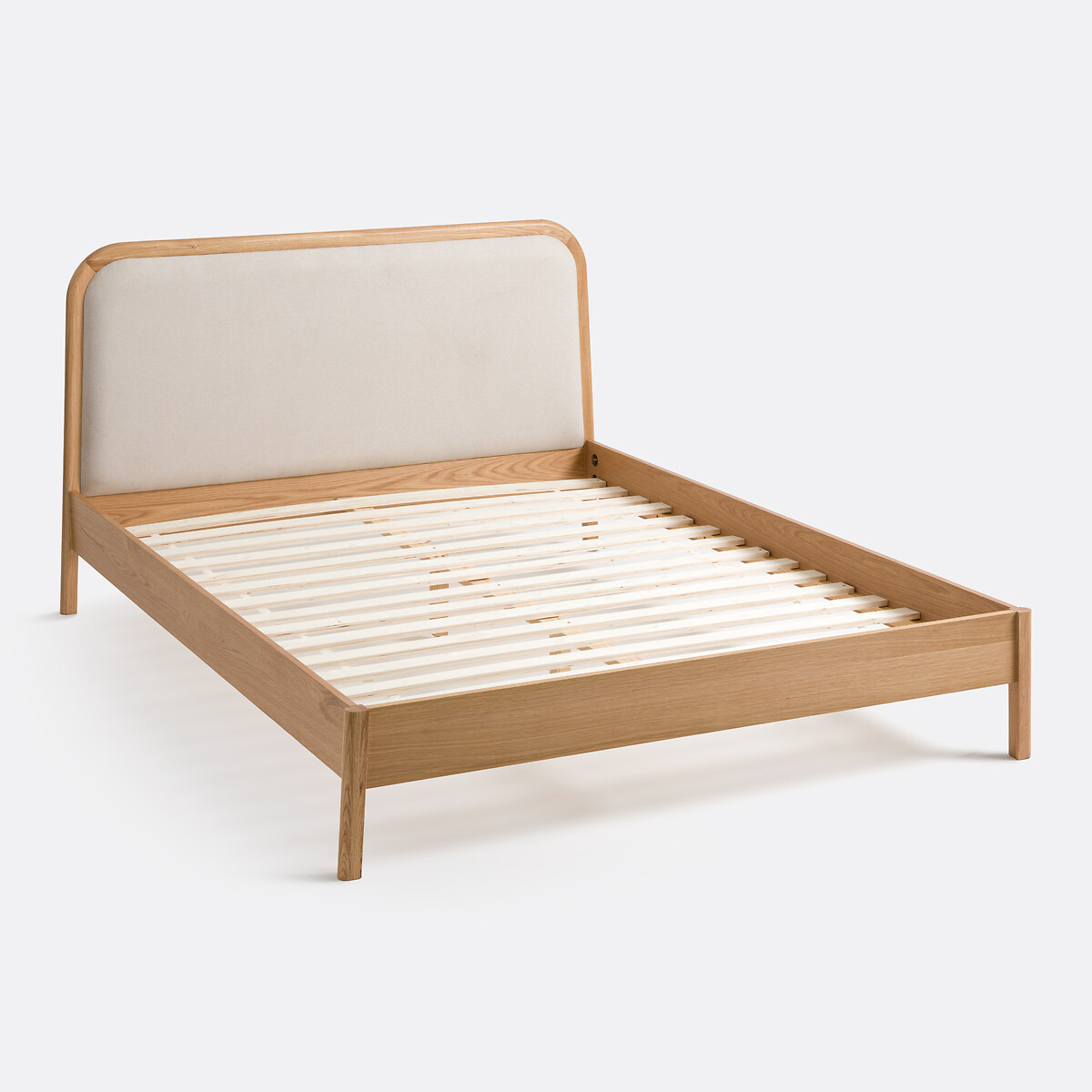 Lit avec sommier, Torleone chêne/beige, LA REDOUTE INTERIEURS