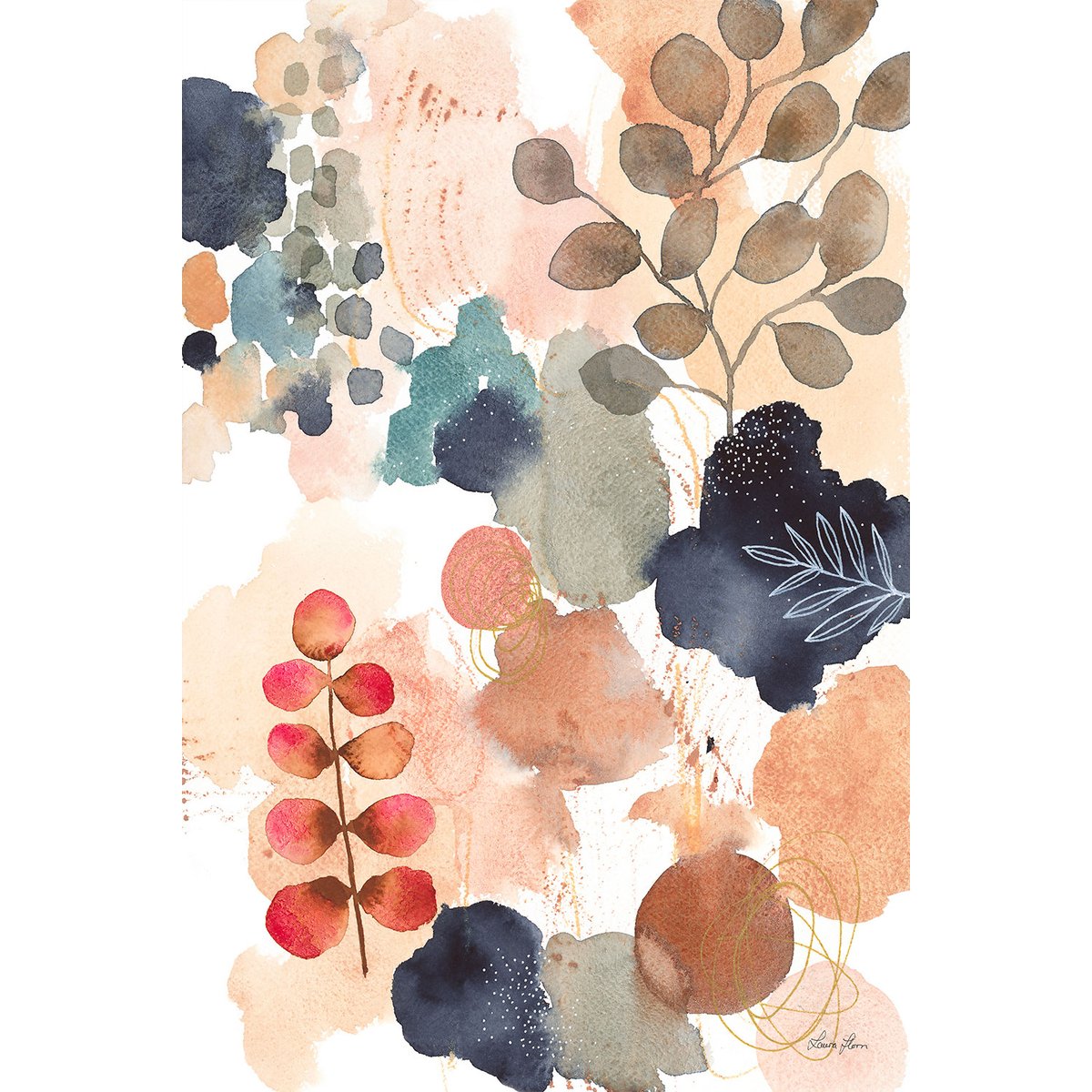 Tableau fleurs Nature et sérénité tableau alu dibond, HEXOA