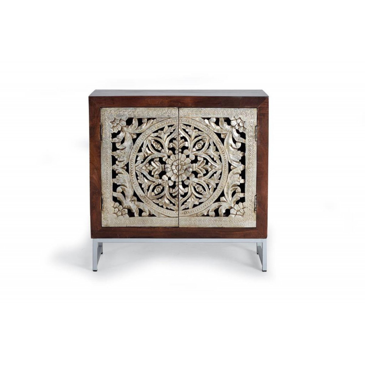Buffet marron, DECORATION D’AUTREFOIS