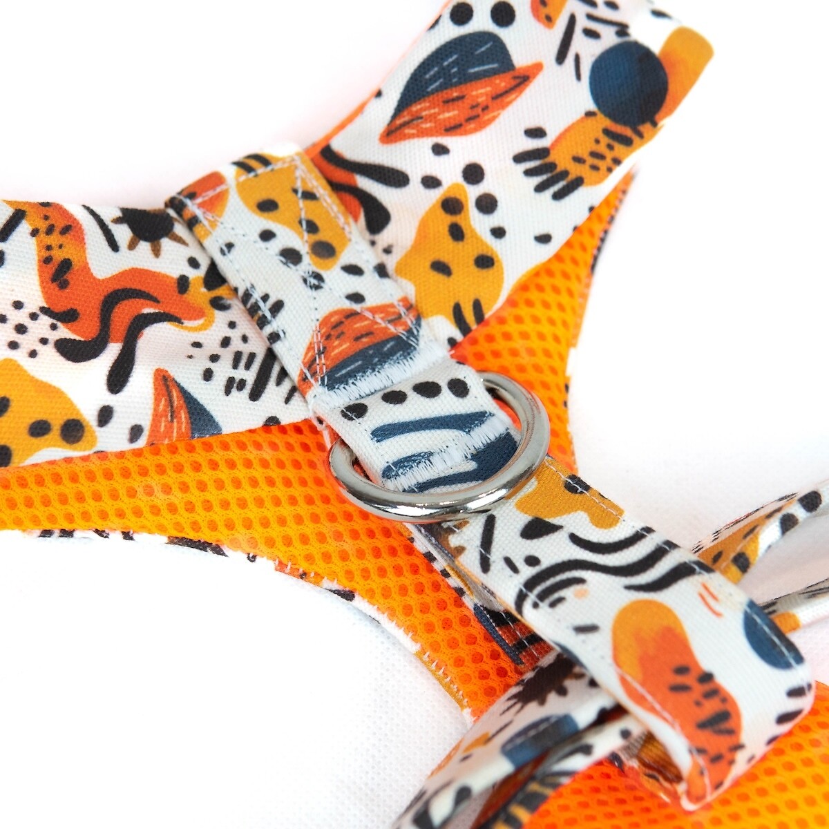 Peitoral Miori, Malü Pet Wear laranja, MALU PET WEAR