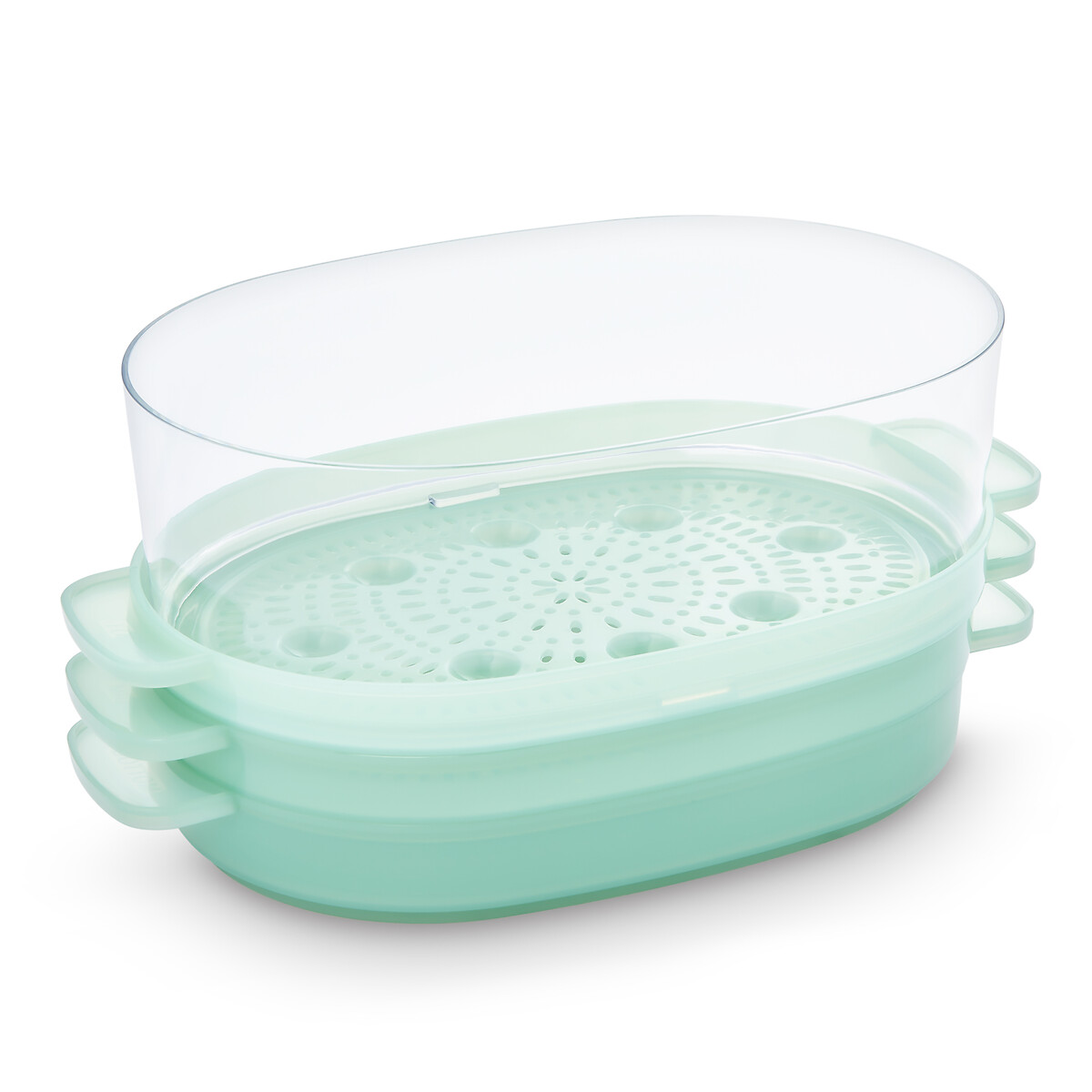 3-Tier Food Steamer - 48755 silver-coloured, MORPHY RICHARDS