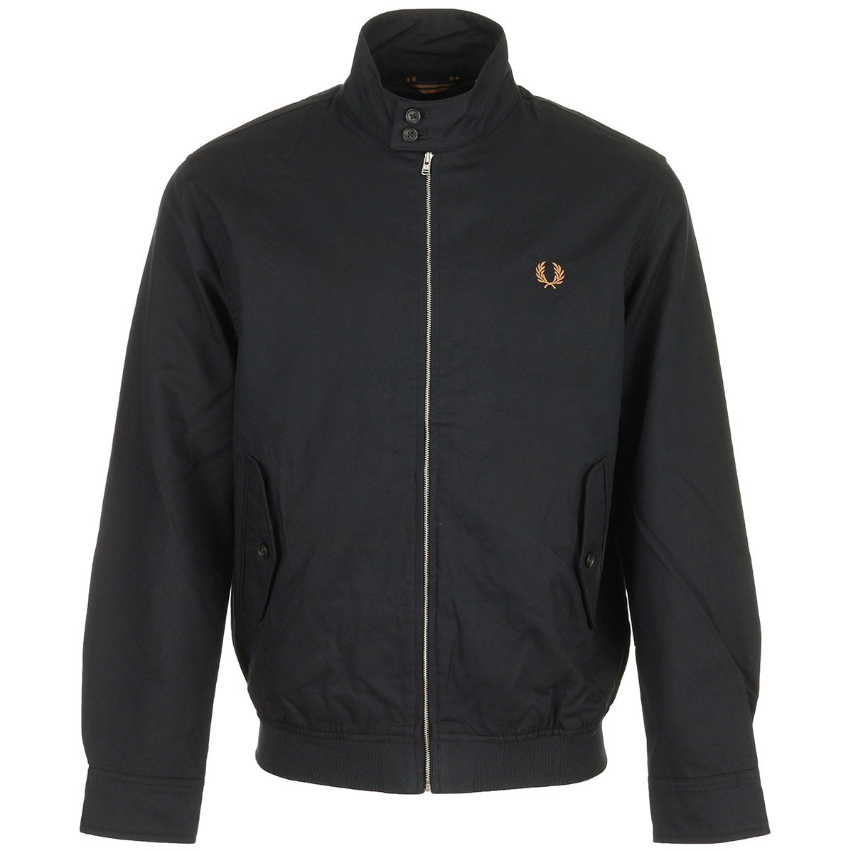 Veste TWILL HARRINGTON JACKET black, FRED PERRY