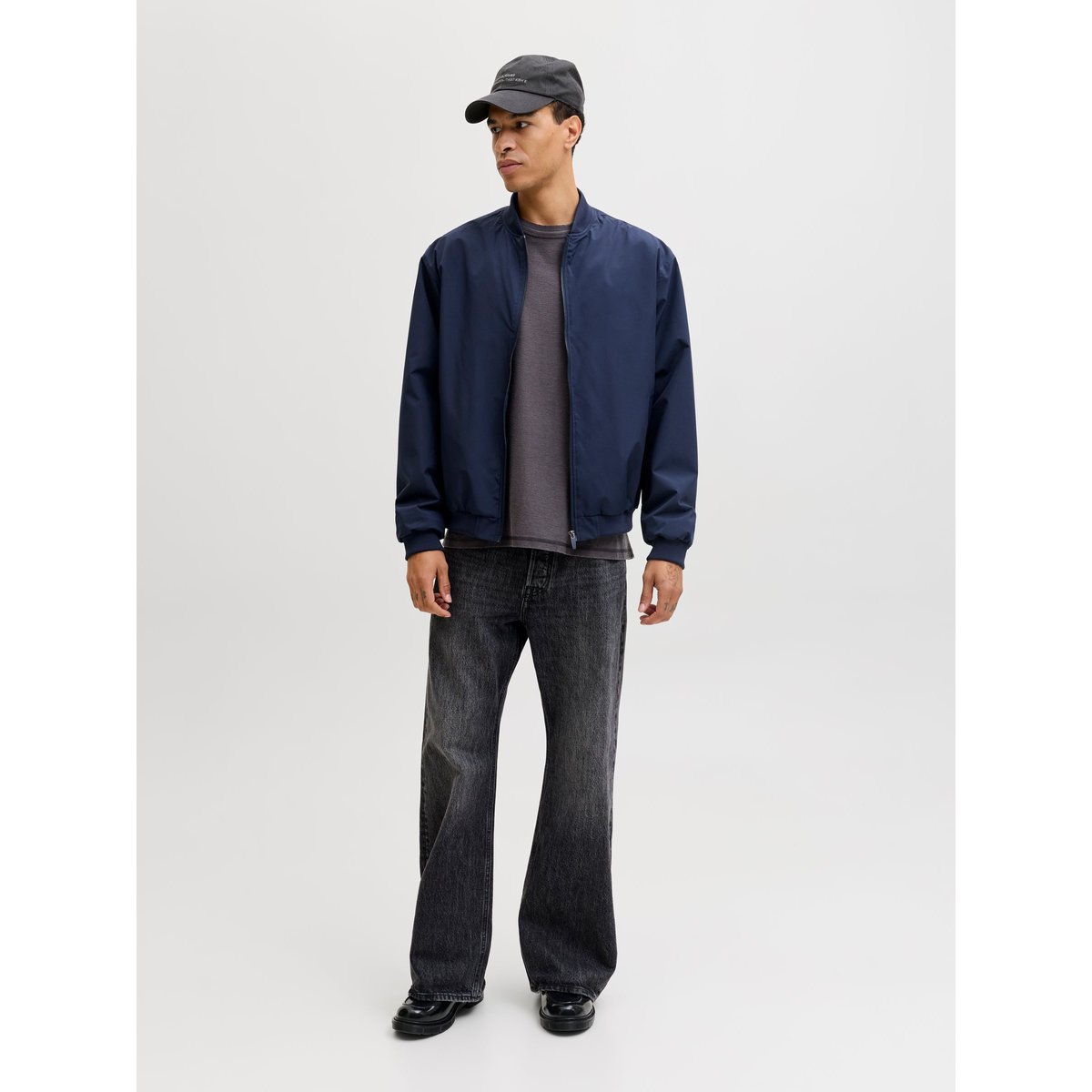 Veste Bomber navy blazer 1, JACK & JONES