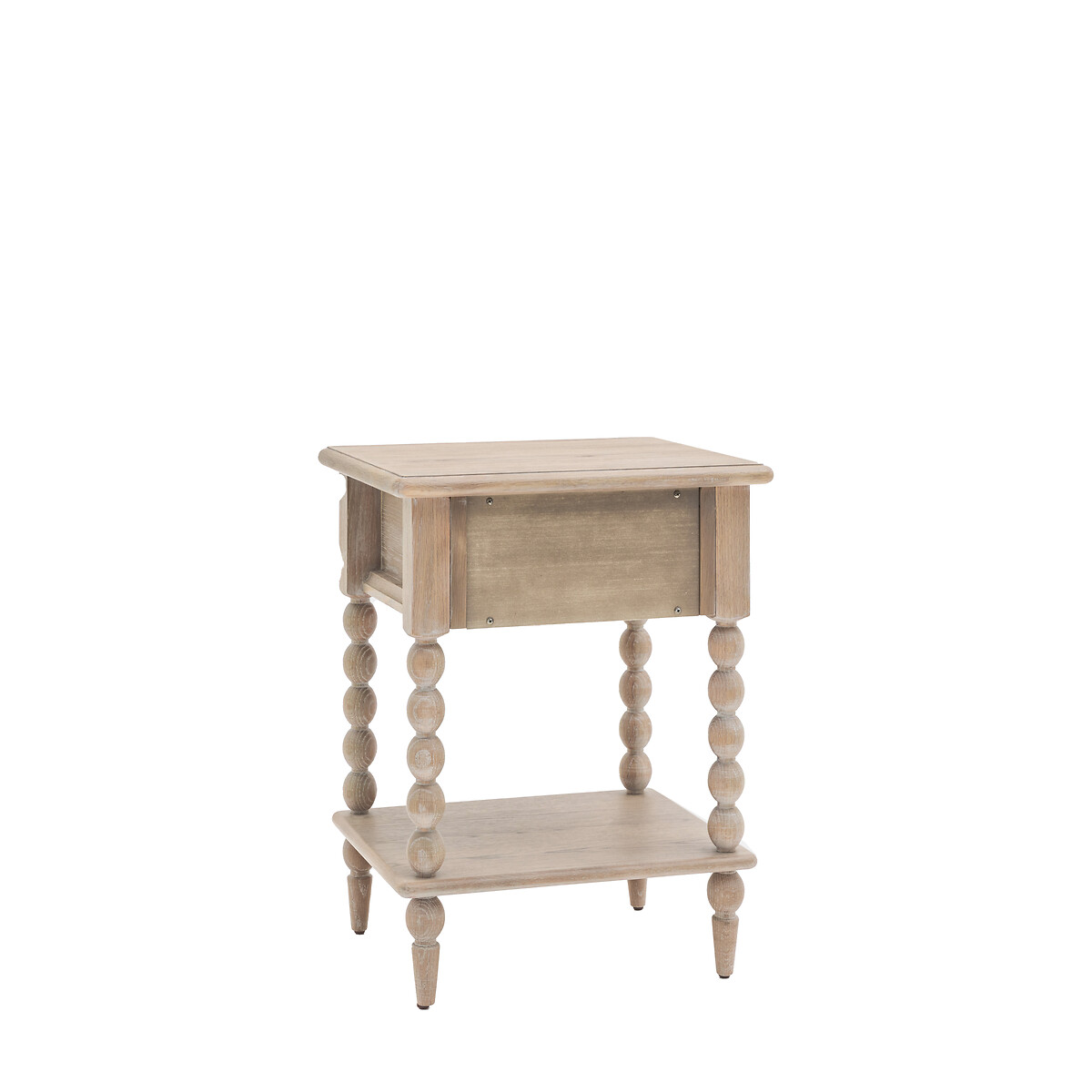 Ames Oak 1 Drawer Bedside with Pompom Legs oak, ÉDITÉ