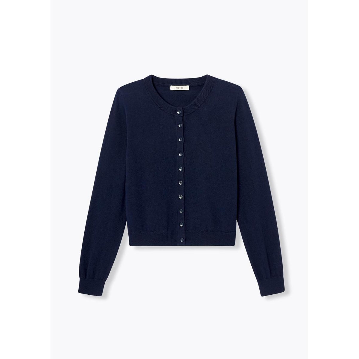 Cardigan en laine mélangée marine, PROMOD