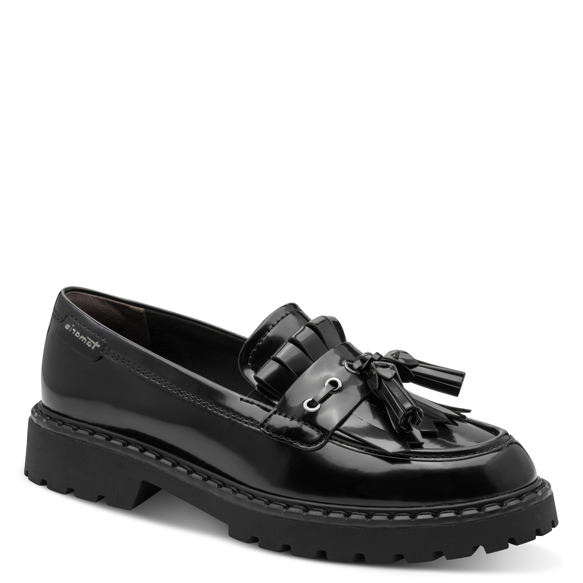 Slipper à talon noir, TAMARIS