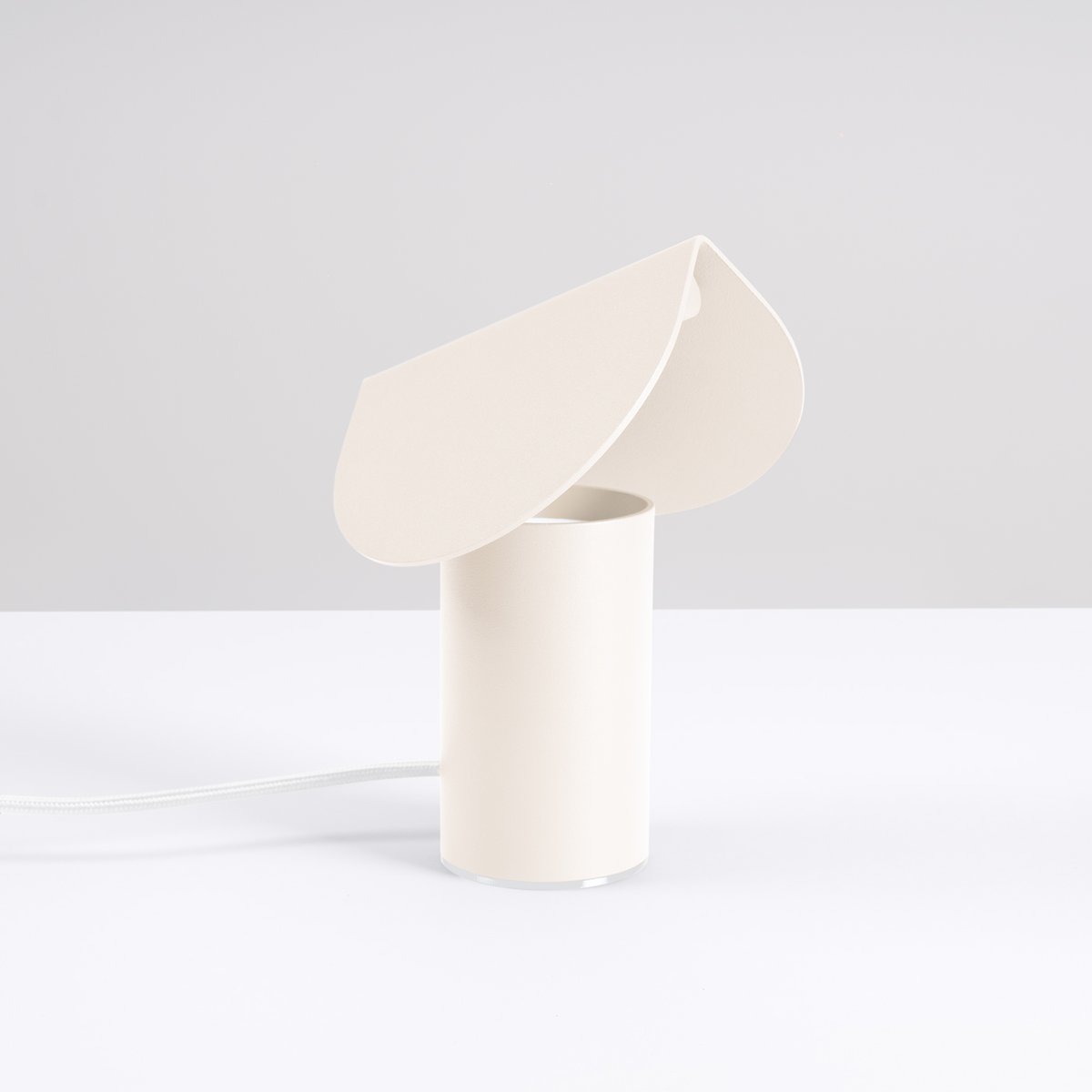 Lampe de bureau Aluminium Beige LED 1 Biscuit beige, EDEN