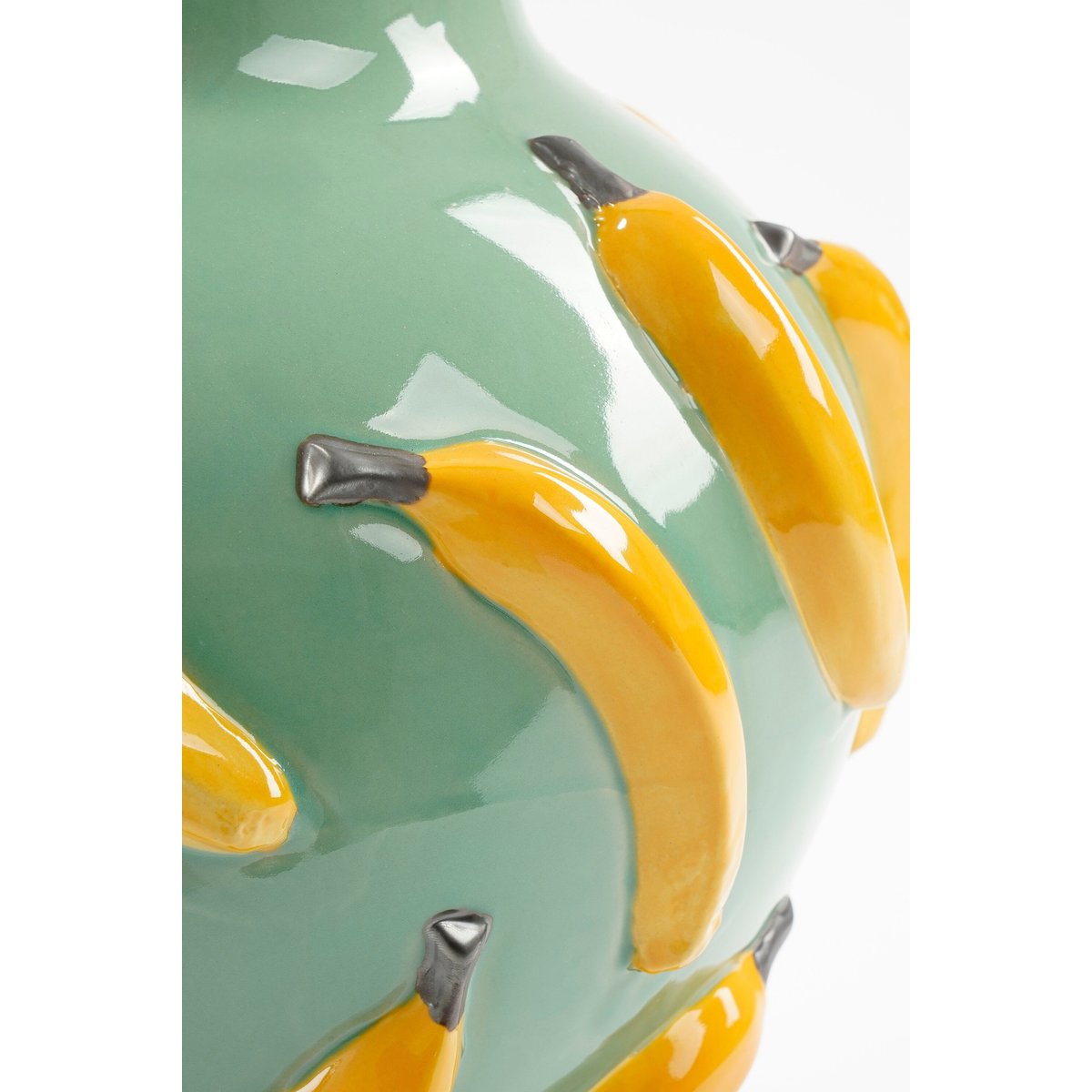 Vase à motif de fruits MOZA vert clair, MICA DECORATIONS