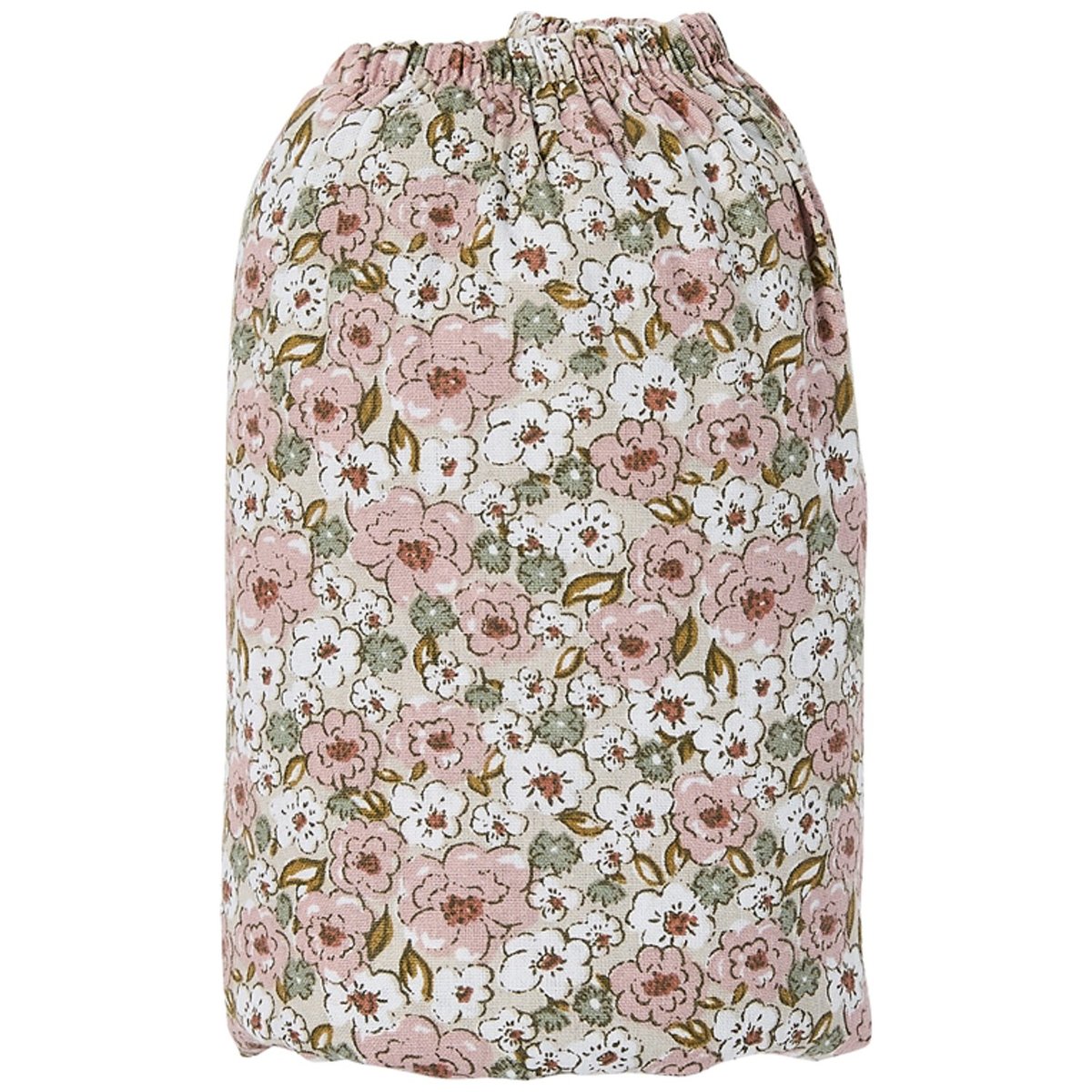 Drap housse rose, marron, vert, BB & CO
