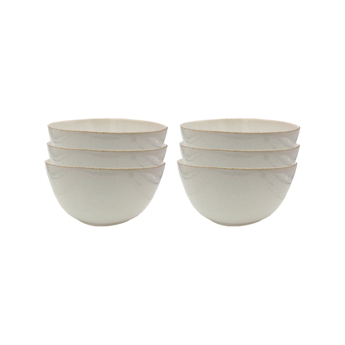Lot de 6 petits bols, COTON beige, ARTIME